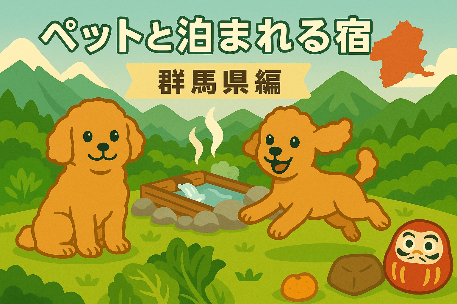 ペットと泊まれる宿【群馬県編】
