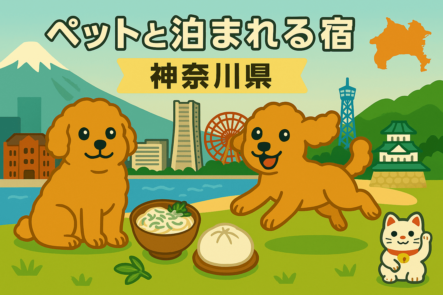 ペットと泊まれる宿【神奈川県編】