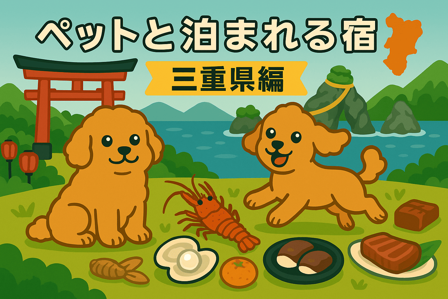 ペットと泊まれる宿【三重県編】
