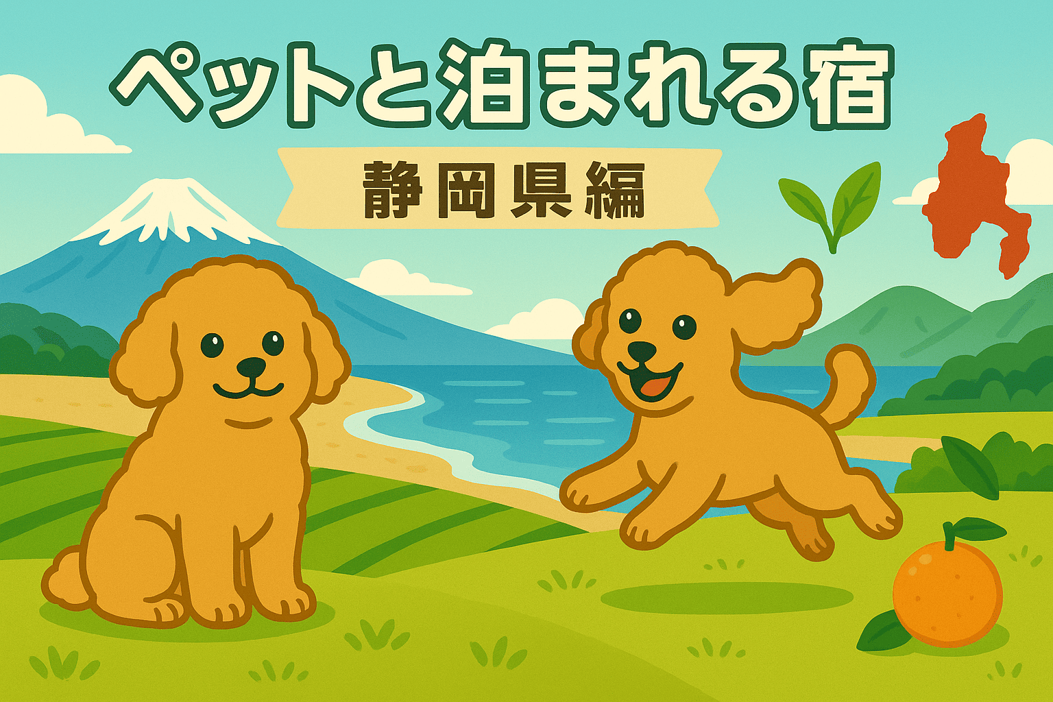 ペットと泊まれる宿【静岡県編】