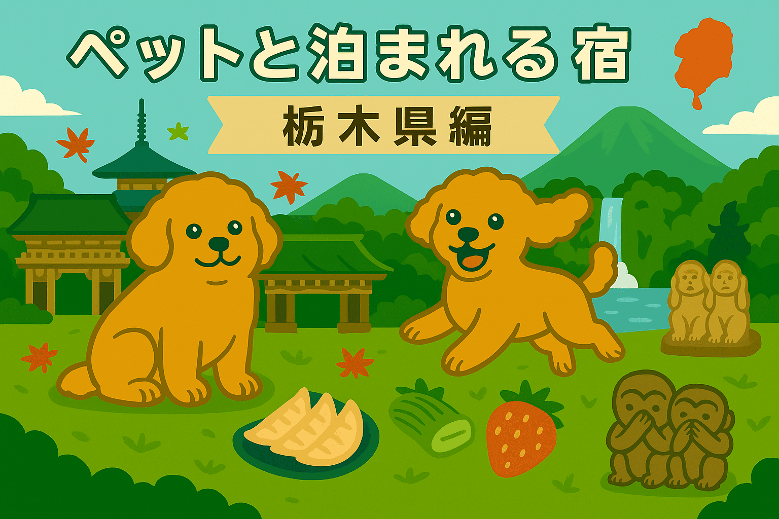 ペットと泊まれる宿【栃木県編】
